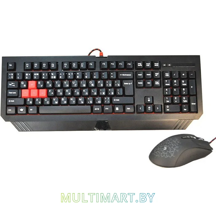 Комплект клавиатура + мышь A4Tech Bloody Q1500